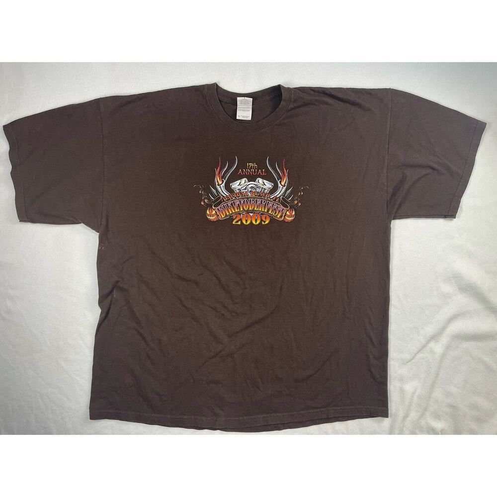 Biketoberfest 2009 Shirt Mens 3XL Daytona Beach FL Grim Reaper Jack O Lantern